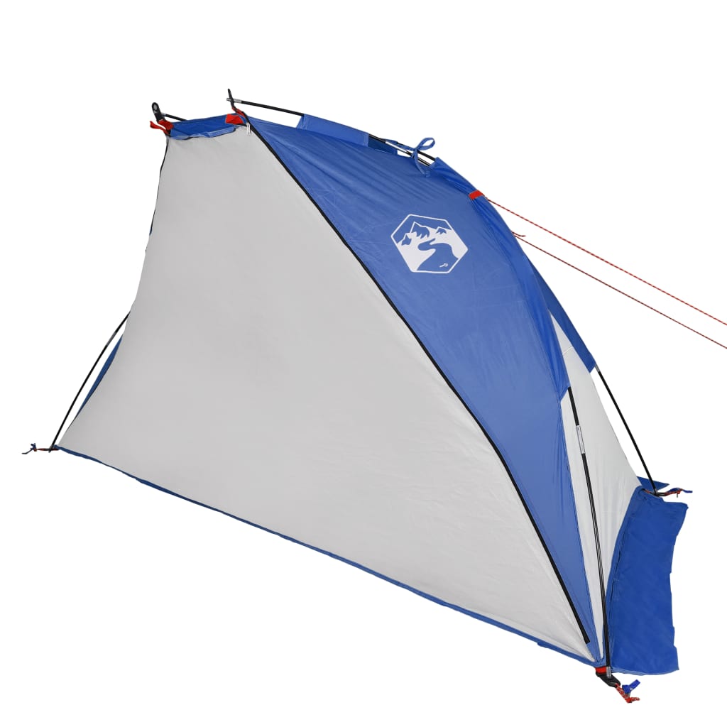 Strandtent 268x223x125 cm 185T polyester azuurblauw is nu te koop bij PeponiXL, paradijselijk wonen!