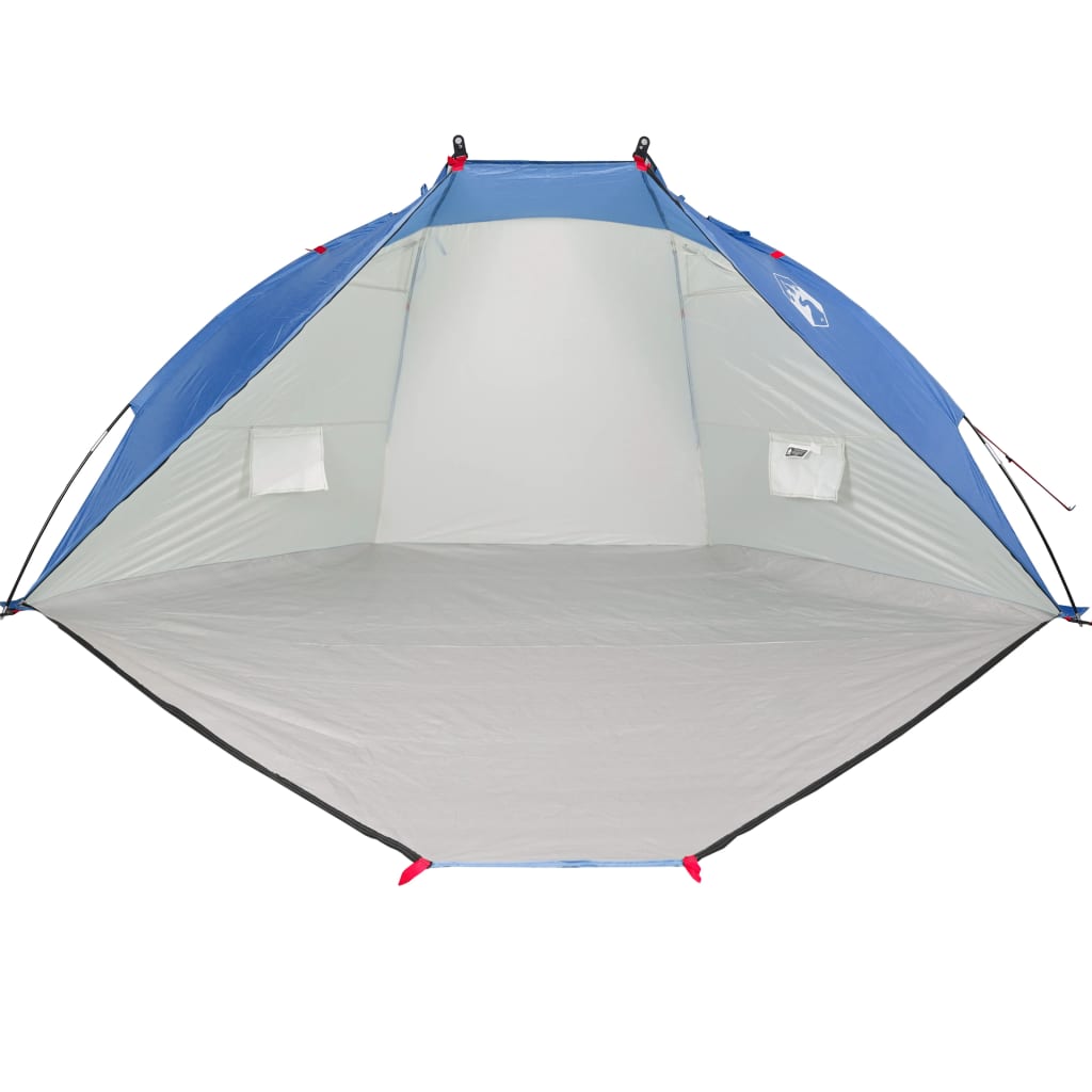 Strandtent 268x223x125 cm 185T polyester azuurblauw is nu te koop bij PeponiXL, paradijselijk wonen!