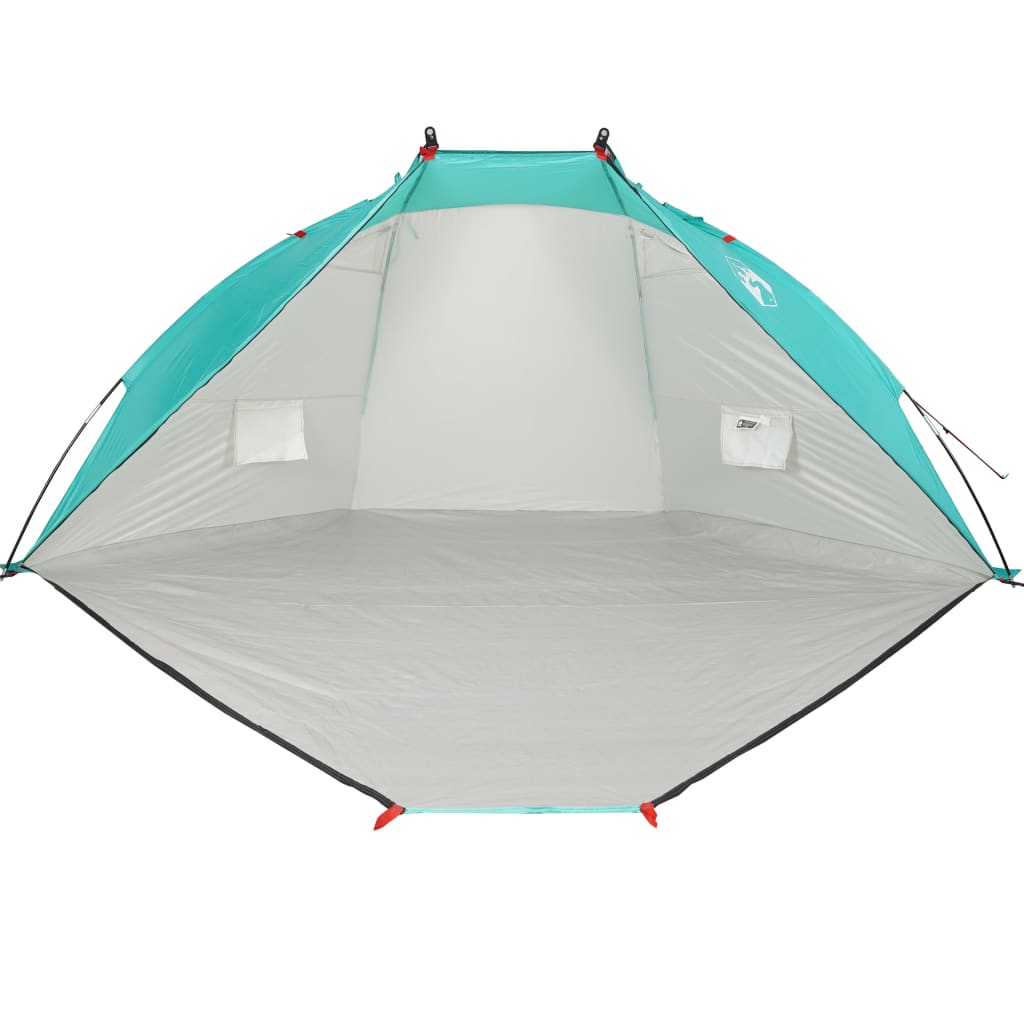 Strandtent 268x223x125 cm 185T polyester zeegroen is nu te koop bij PeponiXL, paradijselijk wonen!