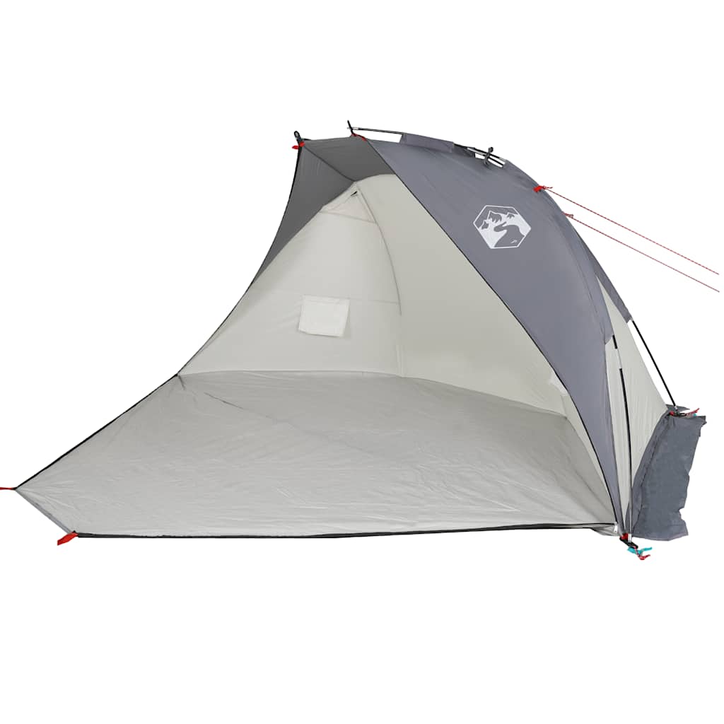 Strandtent 268x223x125 cm 185T polyester grijs is nu te koop bij PeponiXL, paradijselijk wonen!