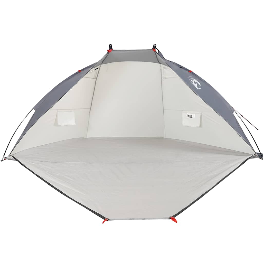 Strandtent 268x223x125 cm 185T polyester grijs is nu te koop bij PeponiXL, paradijselijk wonen!