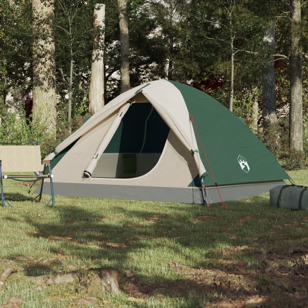 Koepeltent 3-persoons waterdicht groen is nu te koop bij PeponiXL, paradijselijk wonen!
