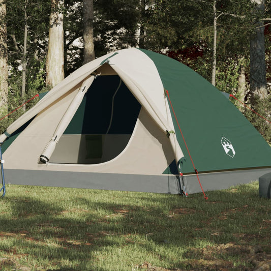 Koepeltent 3-persoons waterdicht groen is nu te koop bij PeponiXL, paradijselijk wonen!