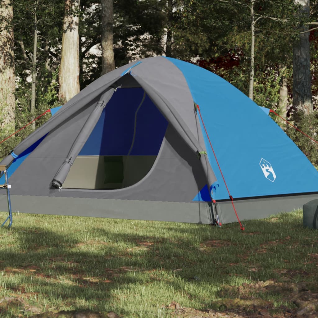 Koepeltent 6-persoons waterdicht blauw is nu te koop bij PeponiXL, paradijselijk wonen!