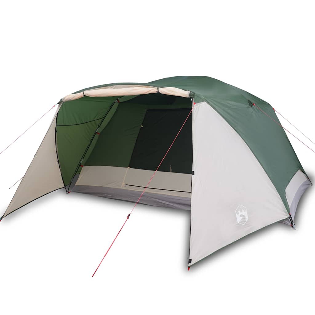 Tent met luifel 4-persoons waterdicht groen is nu te koop bij PeponiXL, paradijselijk wonen!