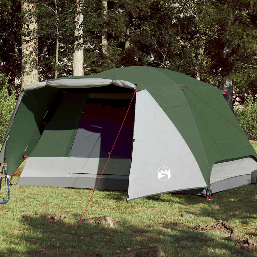 Tent met luifel 4-persoons waterdicht groen is nu te koop bij PeponiXL, paradijselijk wonen!