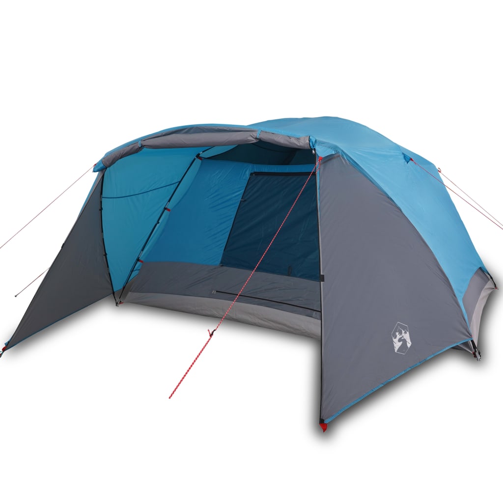 Tent met luifel 4-persoons waterdicht blauw is nu te koop bij PeponiXL, paradijselijk wonen!