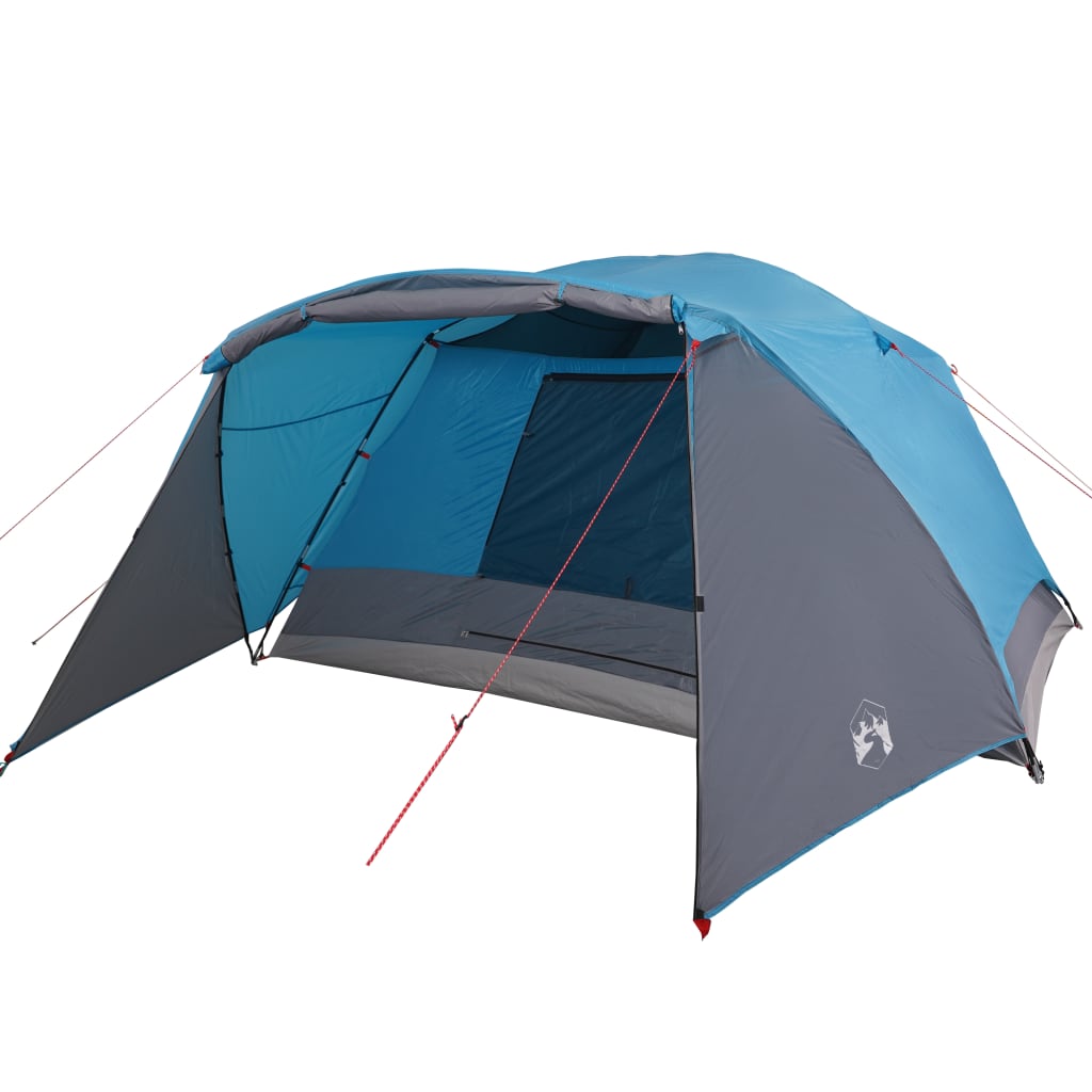 Tent met luifel 4-persoons waterdicht blauw is nu te koop bij PeponiXL, paradijselijk wonen!