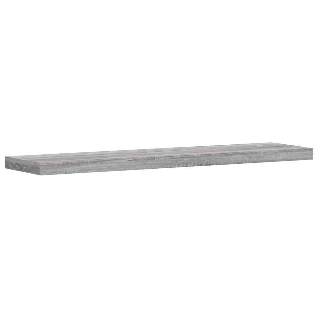 Wandschappen 4 st 40x10x1,5 cm bewerkt hout grijs sonoma eiken is nu te koop bij PeponiXL, paradijselijk wonen!