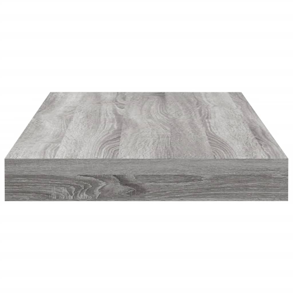 Wandschappen 4 st 40x10x1,5 cm bewerkt hout grijs sonoma eiken is nu te koop bij PeponiXL, paradijselijk wonen!