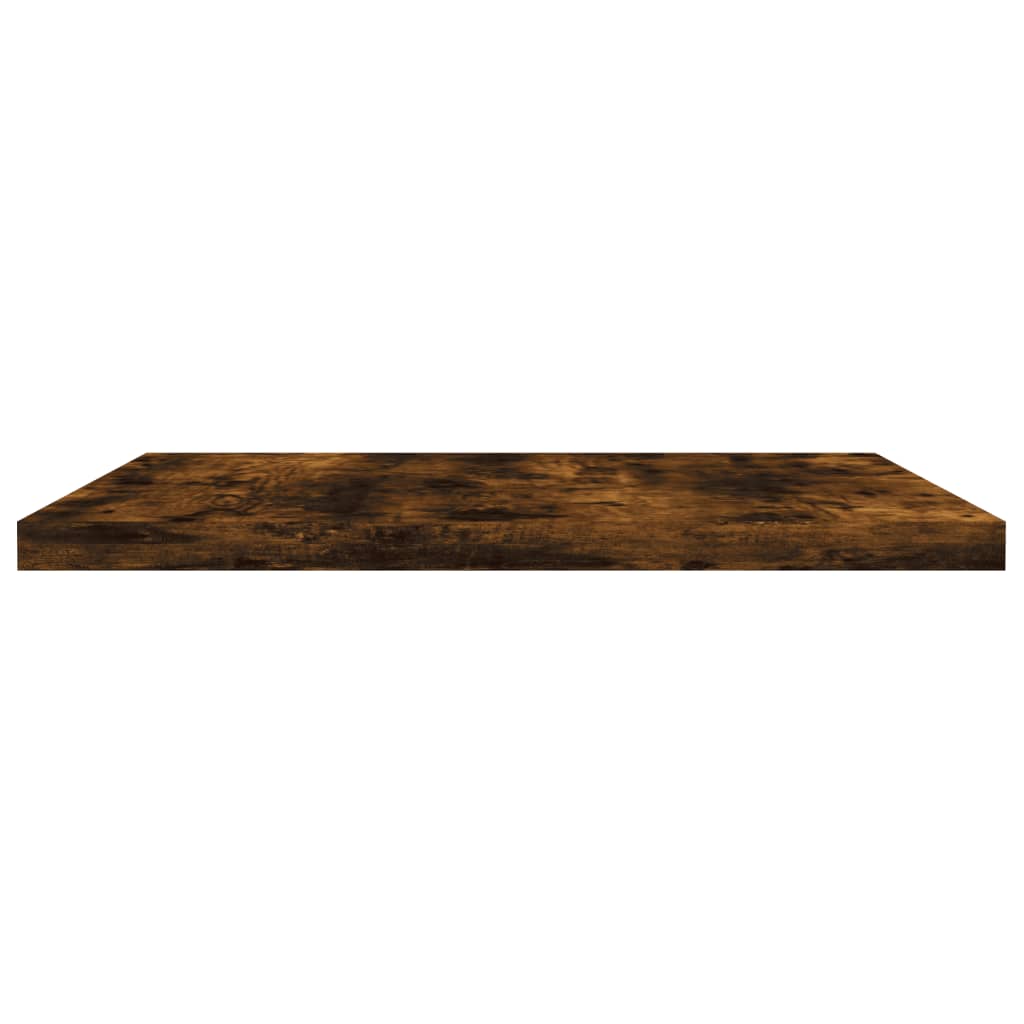 Wandschappen 4 st 40x30x1,5 cm bewerkt hout gerookt eikenkleur is nu te koop bij PeponiXL, paradijselijk wonen!