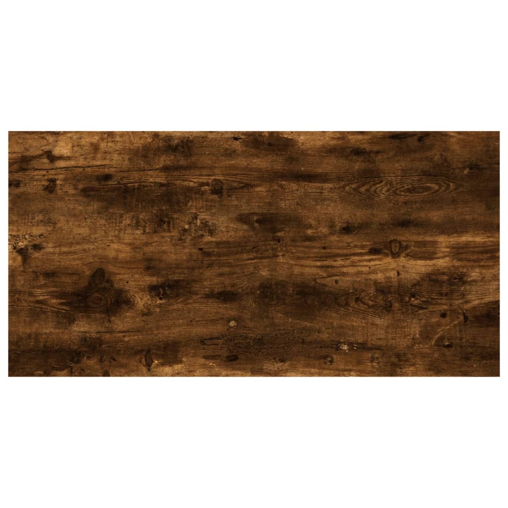 Wandschappen 4 st 60x20x1,5 cm bewerkt hout gerookt eikenkleur is nu te koop bij PeponiXL, paradijselijk wonen!
