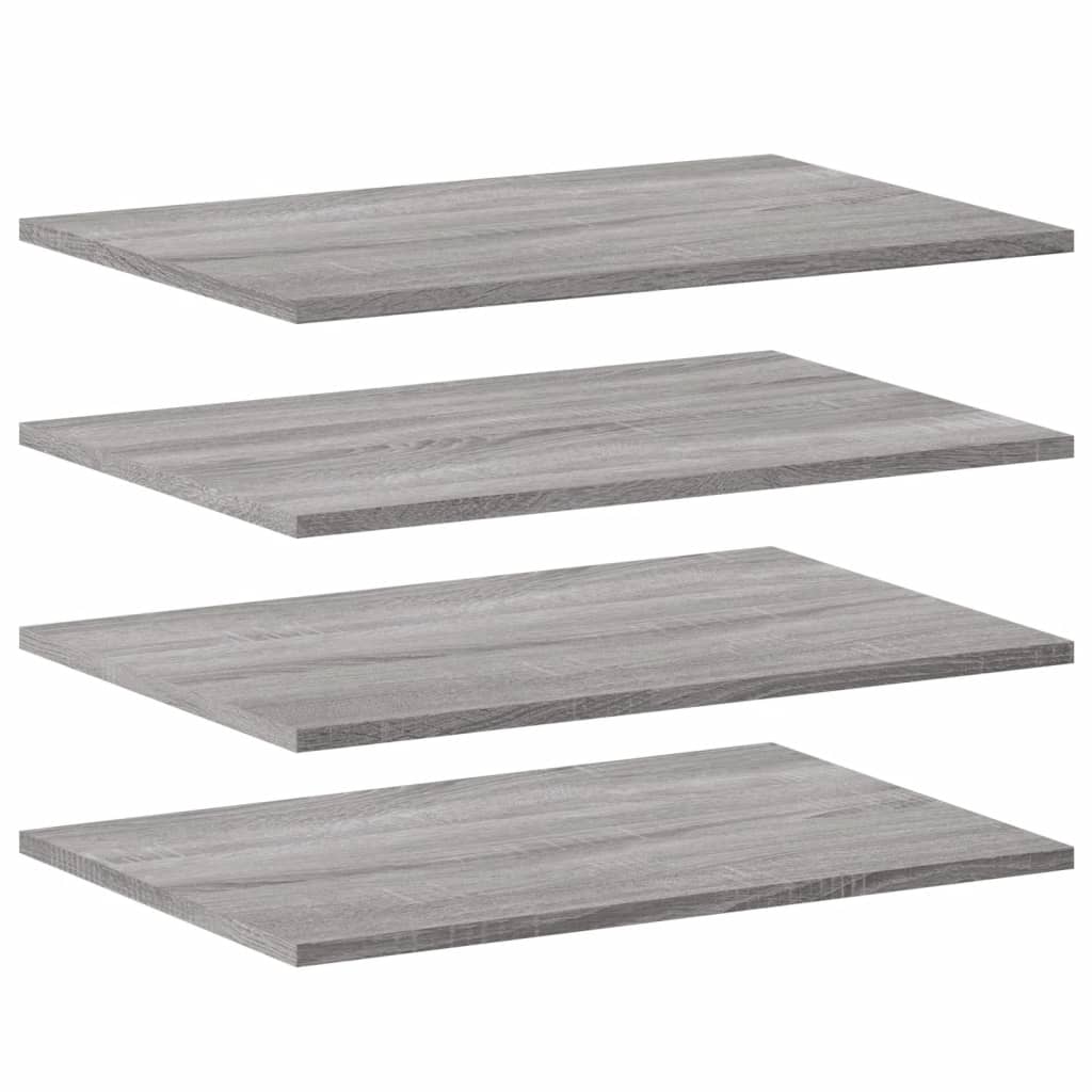 Wandschappen 4 st 60x40x1,5 cm bewerkt hout grijs sonoma eiken is nu te koop bij PeponiXL, paradijselijk wonen!