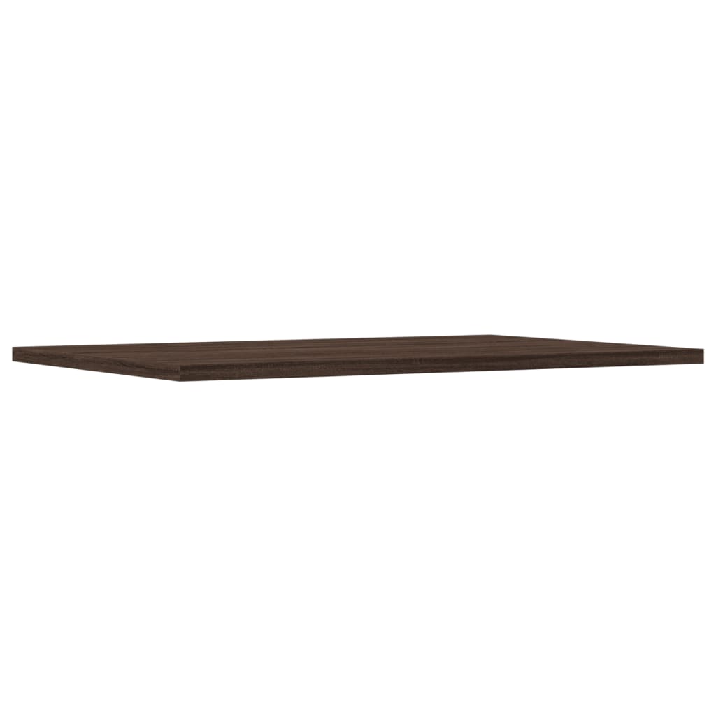Wandschappen 4 st 60x40x1,5 cm bewerkt hout bruin eikenkleur is nu te koop bij PeponiXL, paradijselijk wonen!