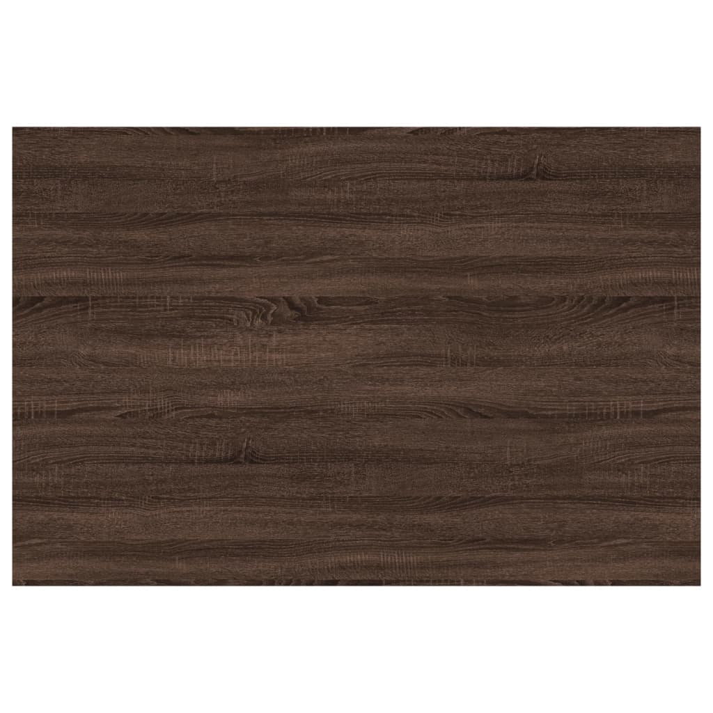 Wandschappen 4 st 60x40x1,5 cm bewerkt hout bruin eikenkleur is nu te koop bij PeponiXL, paradijselijk wonen!