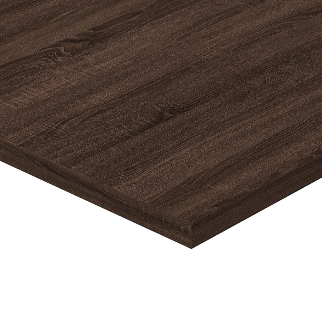 Wandschappen 4 st 60x40x1,5 cm bewerkt hout bruin eikenkleur is nu te koop bij PeponiXL, paradijselijk wonen!