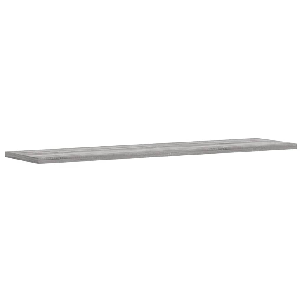 Wandschappen 4 st 80x20x1,5 cm bewerkt hout grijs sonoma eiken is nu te koop bij PeponiXL, paradijselijk wonen!