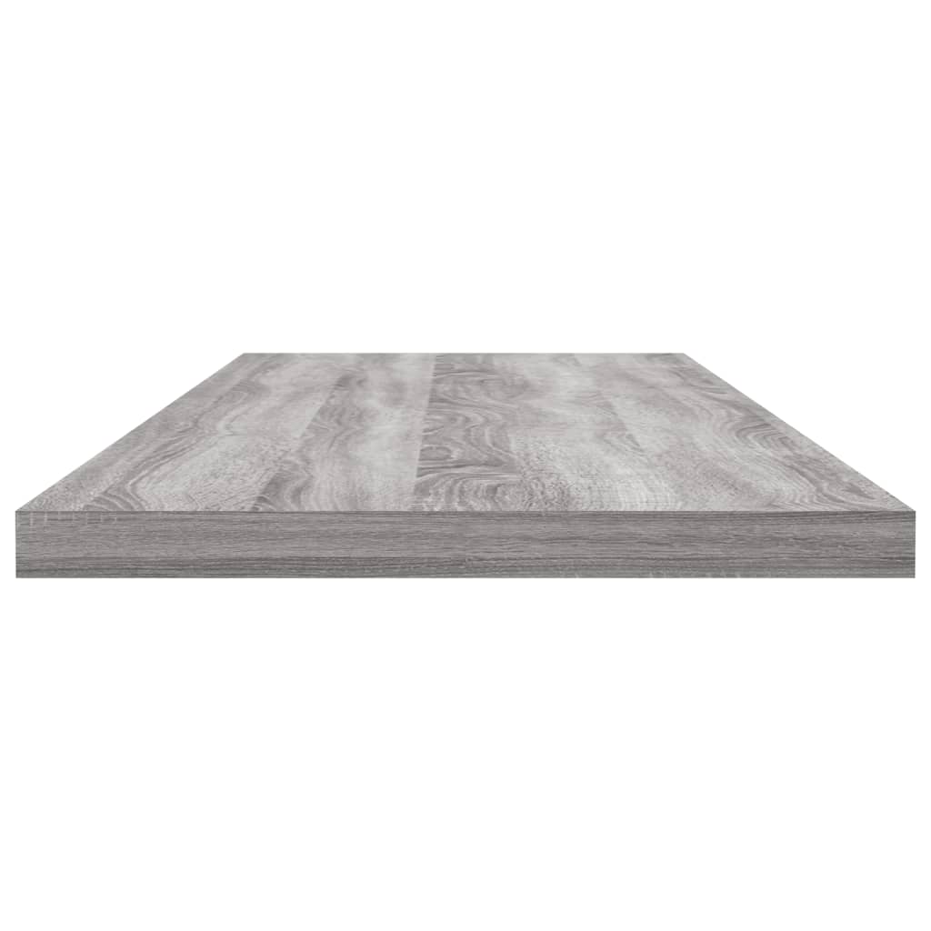 Wandschappen 4 st 80x20x1,5 cm bewerkt hout grijs sonoma eiken is nu te koop bij PeponiXL, paradijselijk wonen!