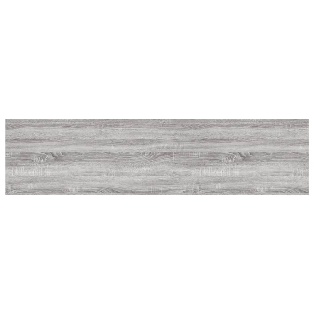 Wandschappen 4 st 80x20x1,5 cm bewerkt hout grijs sonoma eiken is nu te koop bij PeponiXL, paradijselijk wonen!