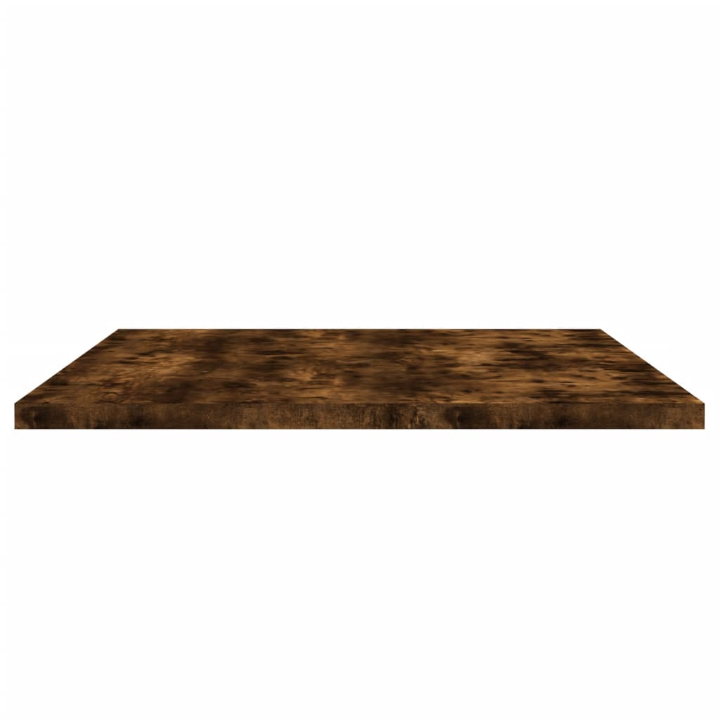 Wandschappen 4 st 80x40x1,5 cm bewerkt hout gerookt eikenkleur is nu te koop bij PeponiXL, paradijselijk wonen!
