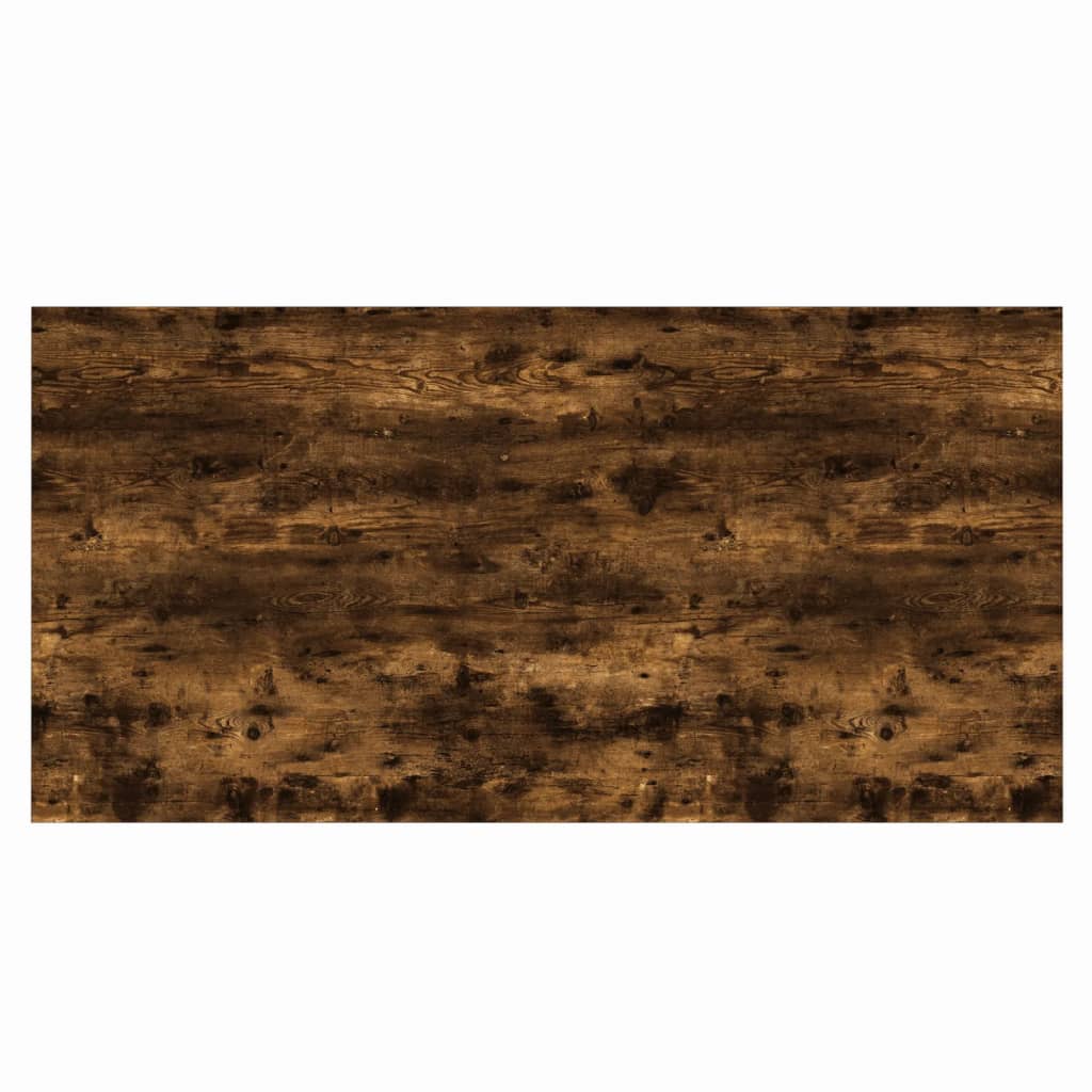 Wandschappen 4 st 80x40x1,5 cm bewerkt hout gerookt eikenkleur is nu te koop bij PeponiXL, paradijselijk wonen!