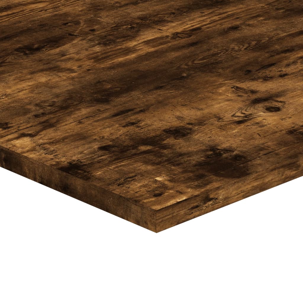 Wandschappen 4 st 80x40x1,5 cm bewerkt hout gerookt eikenkleur is nu te koop bij PeponiXL, paradijselijk wonen!