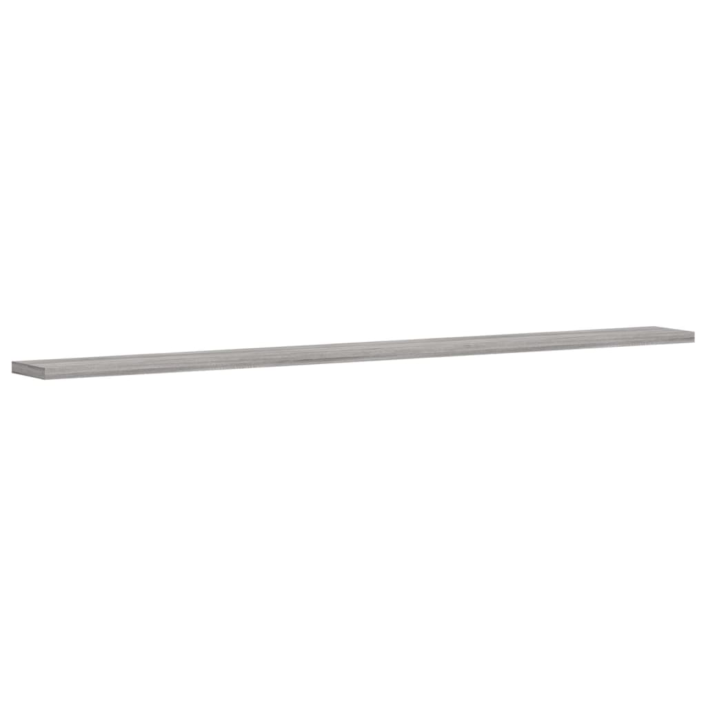 Wandschappen 4 st 100x10x1,5 cm bewerkt hout grijs sonoma eiken is nu te koop bij PeponiXL, paradijselijk wonen!
