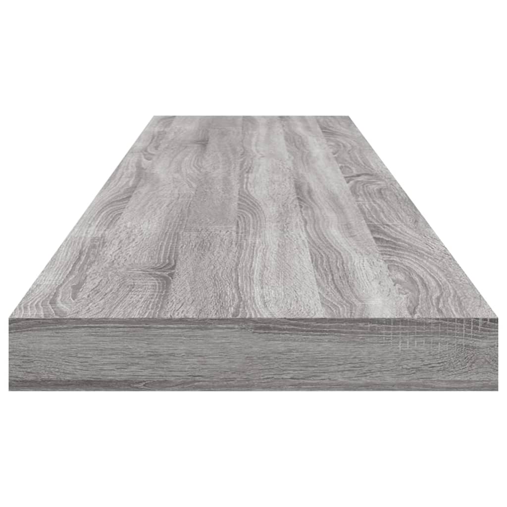 Wandschappen 4 st 100x10x1,5 cm bewerkt hout grijs sonoma eiken is nu te koop bij PeponiXL, paradijselijk wonen!