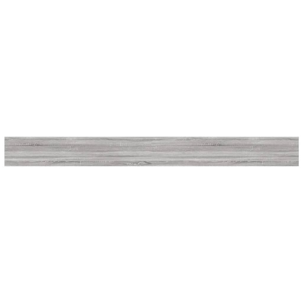 Wandschappen 4 st 100x10x1,5 cm bewerkt hout grijs sonoma eiken is nu te koop bij PeponiXL, paradijselijk wonen!
