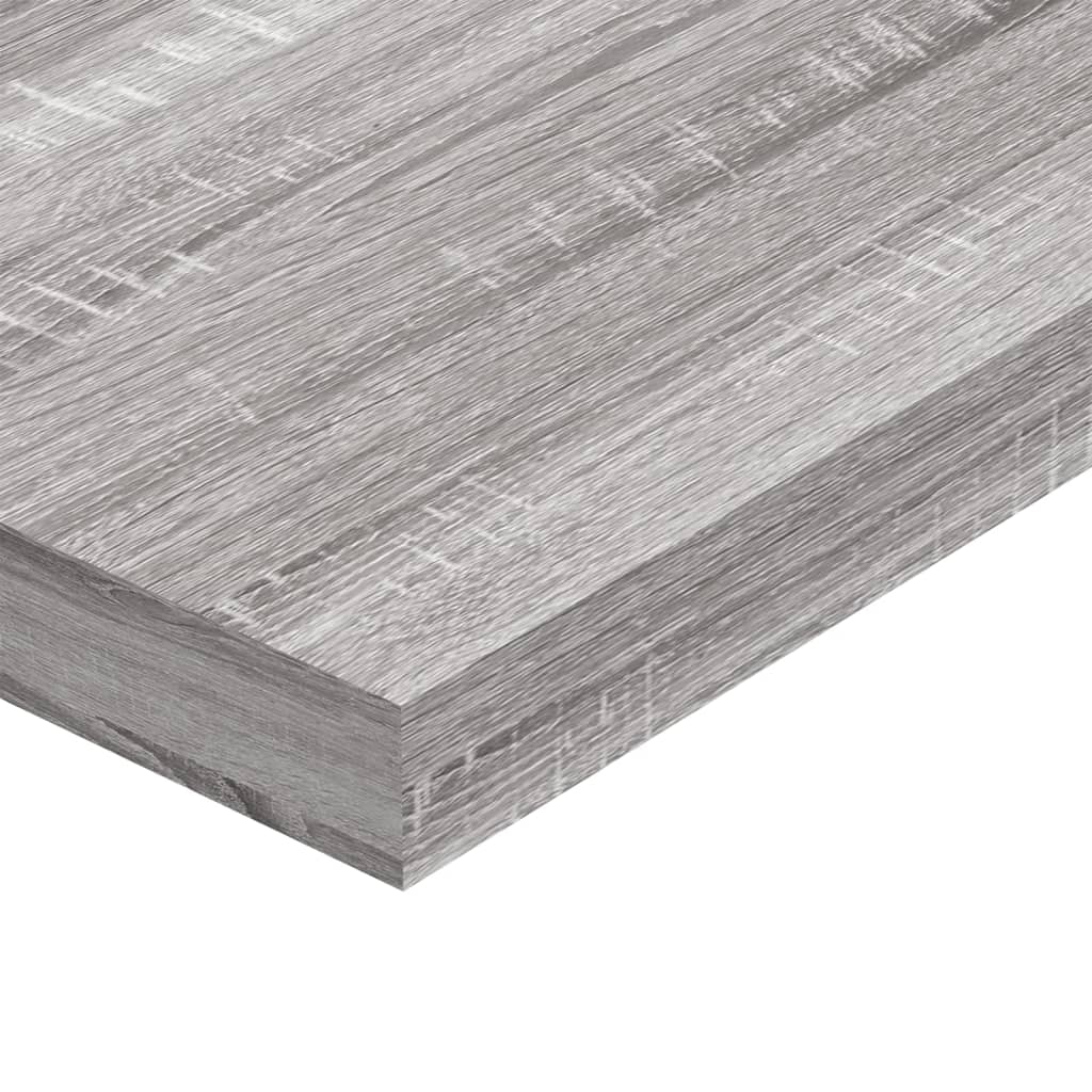 Wandschappen 4 st 100x10x1,5 cm bewerkt hout grijs sonoma eiken is nu te koop bij PeponiXL, paradijselijk wonen!