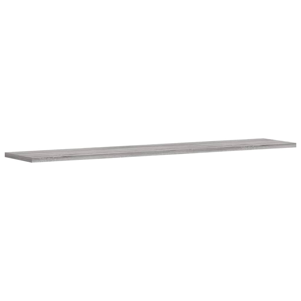 Wandschappen 4 st 100x20x1,5 cm bewerkt hout grijs sonoma eiken is nu te koop bij PeponiXL, paradijselijk wonen!