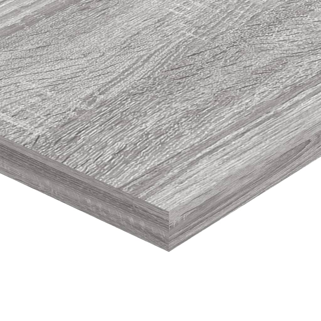 Wandschappen 4 st 100x20x1,5 cm bewerkt hout grijs sonoma eiken is nu te koop bij PeponiXL, paradijselijk wonen!