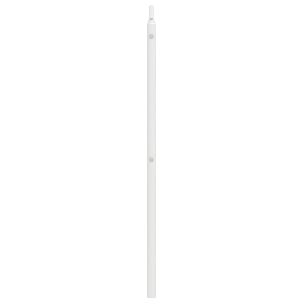 Vervangend hoofdbord 120 cm metaal wit is nu te koop bij PeponiXL, paradijselijk wonen!