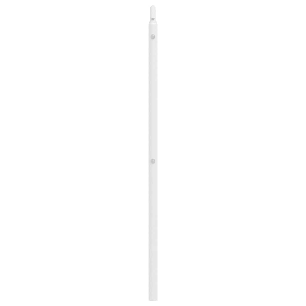 Vervangend hoofdbord 135 cm metaal wit is nu te koop bij PeponiXL, paradijselijk wonen!