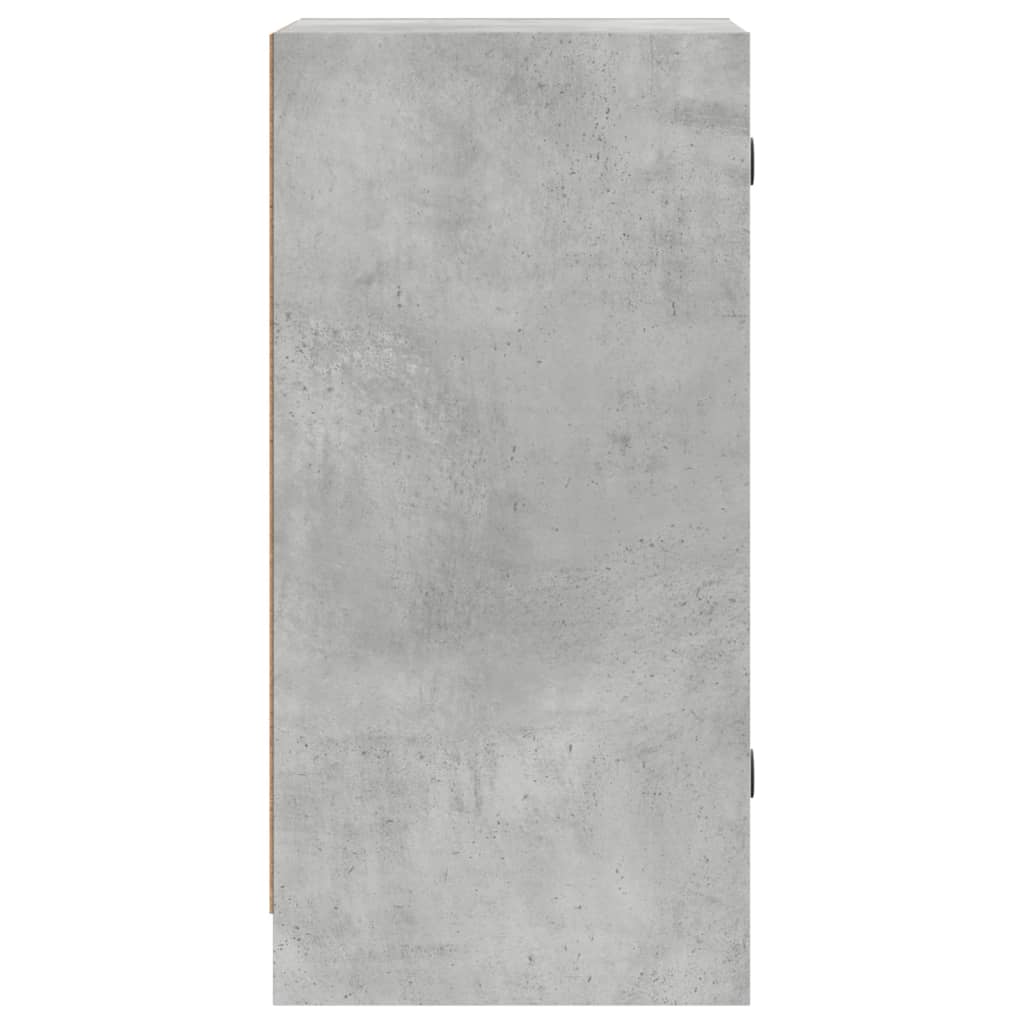 Bijzetkast met glazen deuren 35x37x75,5 cm betongrijs is nu te koop bij PeponiXL, paradijselijk wonen!