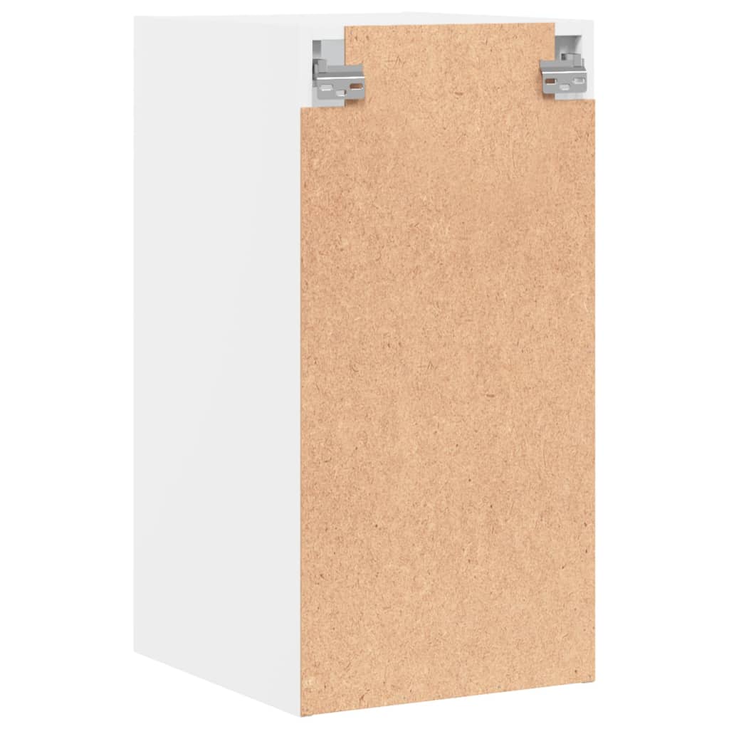 Wandkast met glazen deuren 35x37x68,5 cm wit is nu te koop bij PeponiXL, paradijselijk wonen!