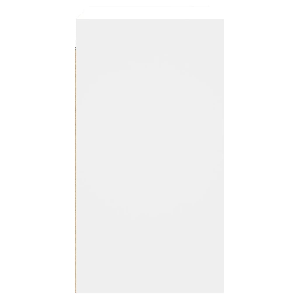 Wandkast met glazen deuren 68x37x68,5 cm wit is nu te koop bij PeponiXL, paradijselijk wonen!