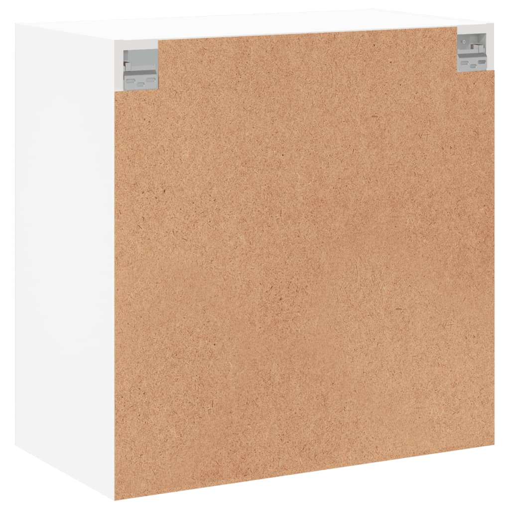 Wandkast met glazen deuren 68x37x68,5 cm wit is nu te koop bij PeponiXL, paradijselijk wonen!
