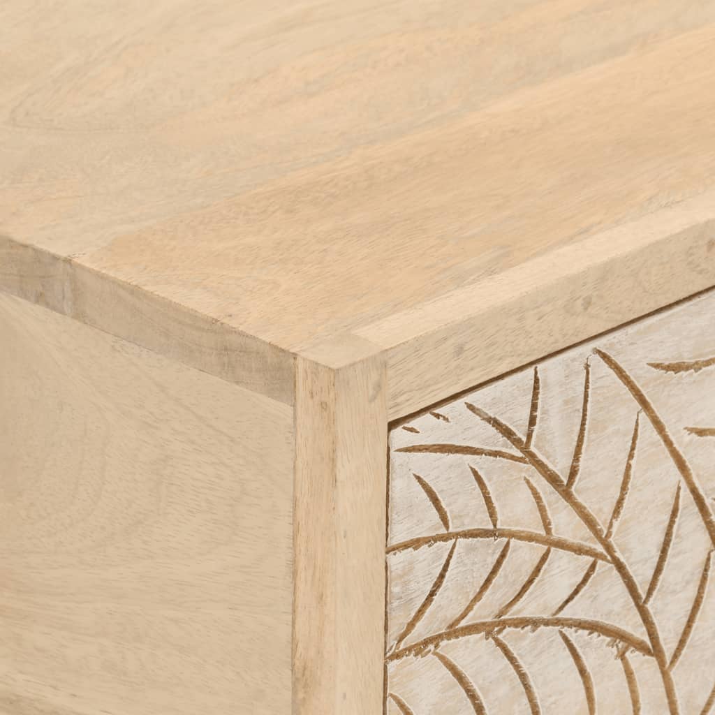 Wandtafel 90x30x76 cm massief mangohout en ijzer is nu te koop bij PeponiXL, paradijselijk wonen!