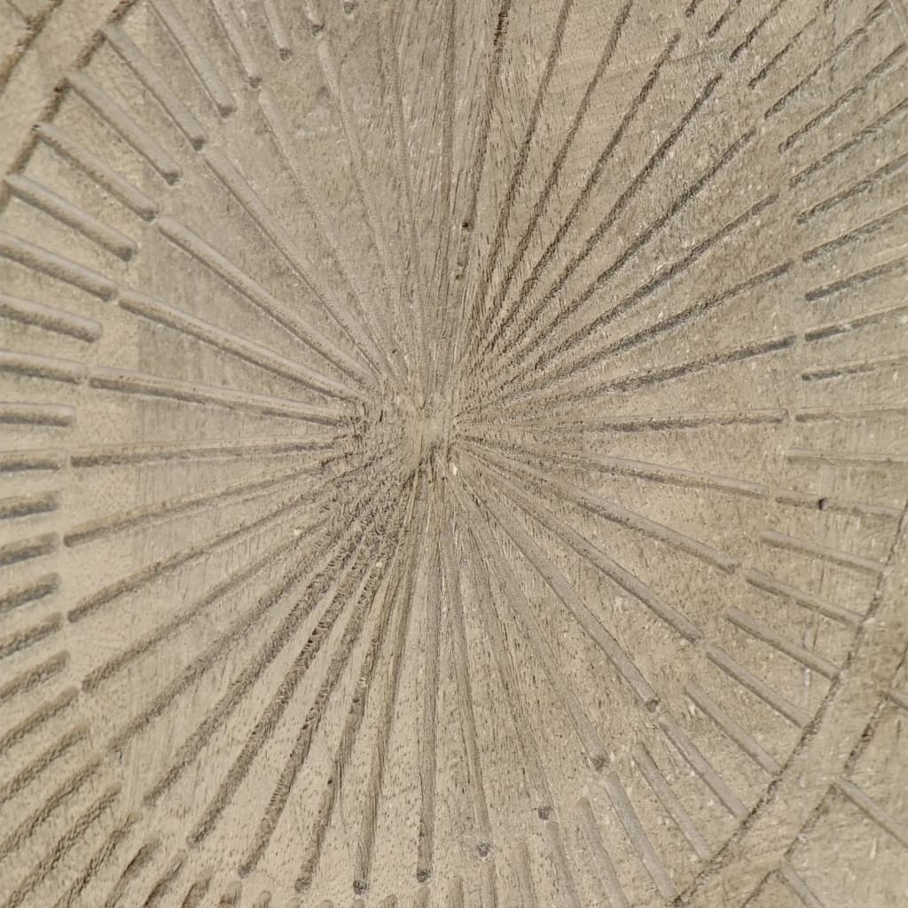 Nachtkastje 40x30x50 cm massief mangohout en ijzer is nu te koop bij PeponiXL, paradijselijk wonen!