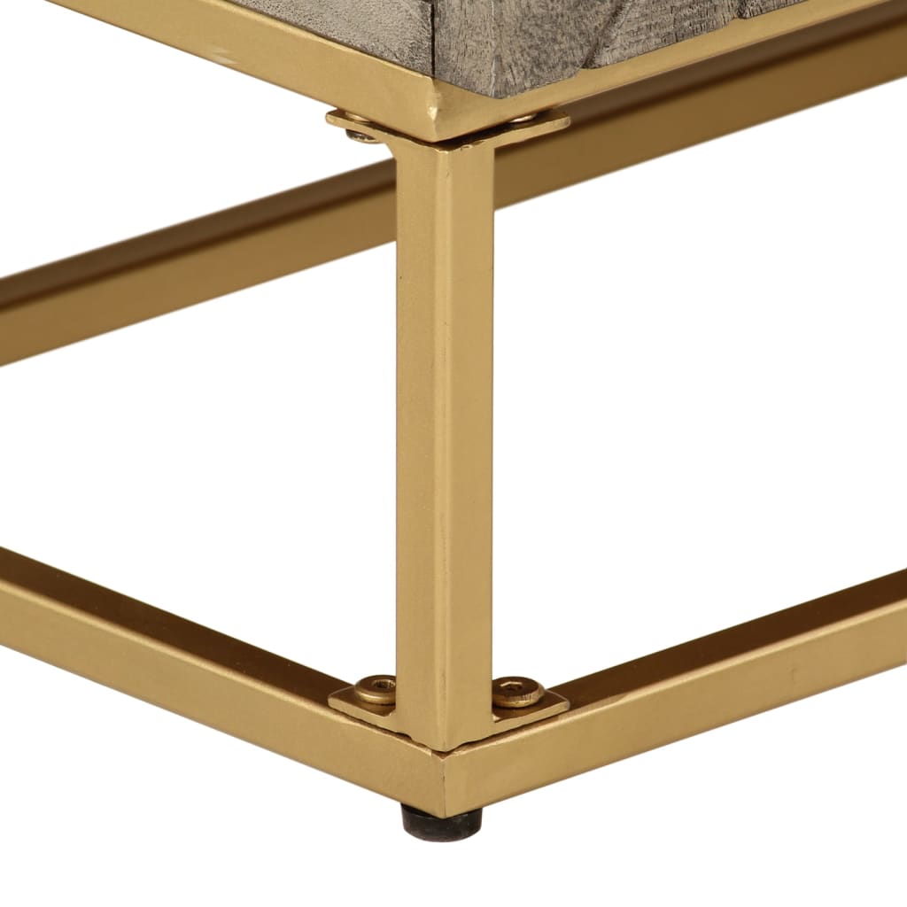 Ladekastje 55x30x76 cm massief mangohout en ijzer is nu te koop bij PeponiXL, paradijselijk wonen!