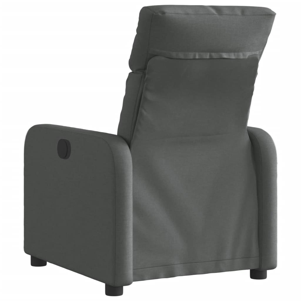 Fauteuil elektrisch verstelbaar stof donkergrijs is nu te koop bij PeponiXL, paradijselijk wonen!