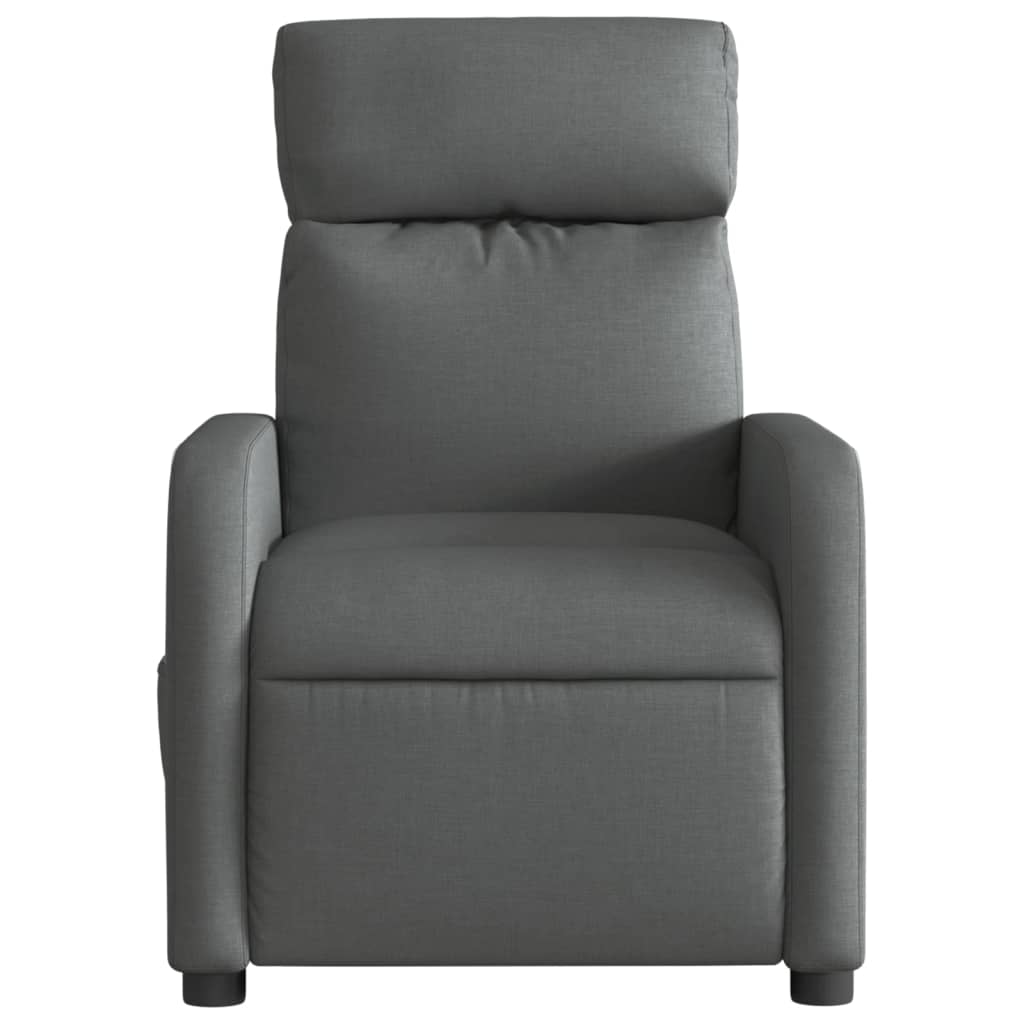 Fauteuil elektrisch verstelbaar stof donkergrijs is nu te koop bij PeponiXL, paradijselijk wonen!