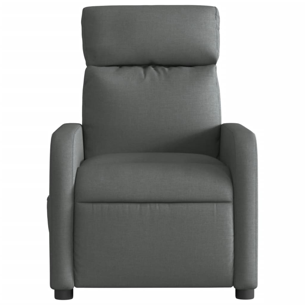 Massagestoel elektrisch verstelbaar stof donkergrijs is nu te koop bij PeponiXL, paradijselijk wonen!