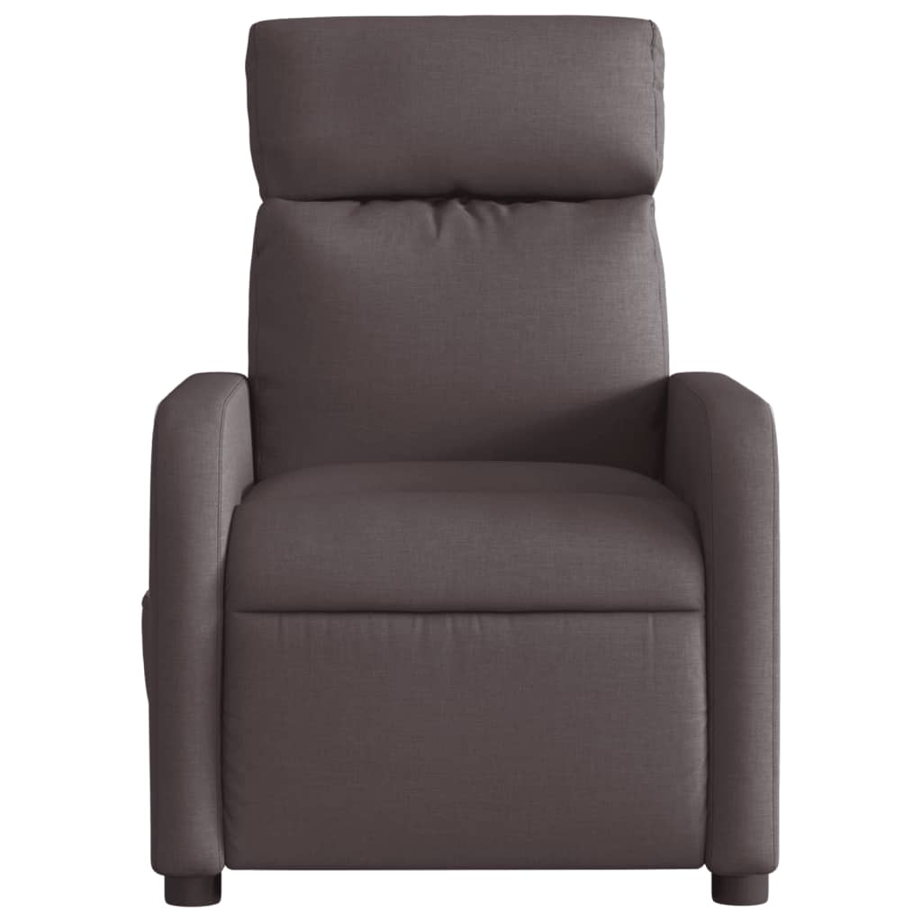 Massagestoel elektrisch verstelbaar stof donkerbruin is nu te koop bij PeponiXL, paradijselijk wonen!