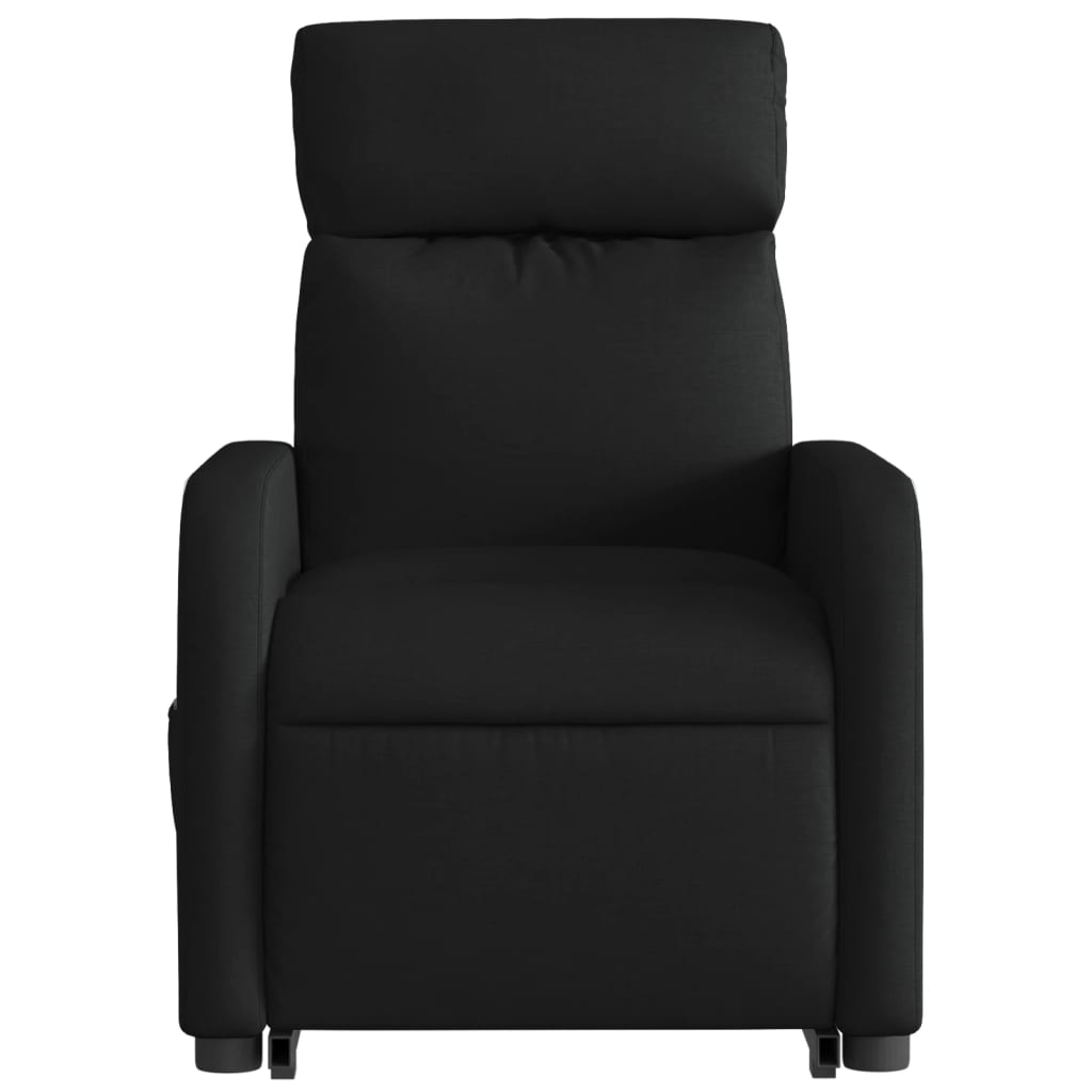 Sta-op-massagestoel verstelbaar stof zwart is nu te koop bij PeponiXL, paradijselijk wonen!