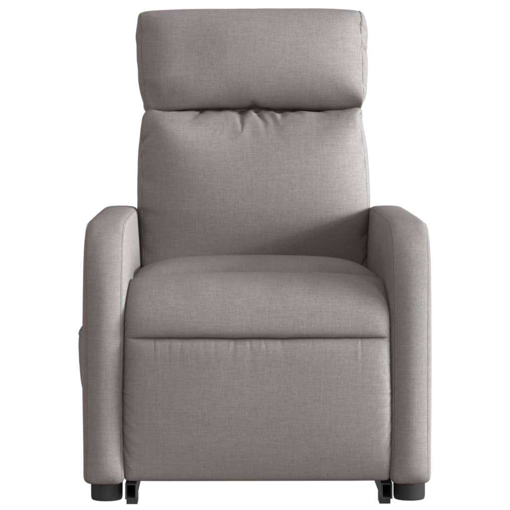 Sta-op-massagestoel verstelbaar stof taupe is nu te koop bij PeponiXL, paradijselijk wonen!
