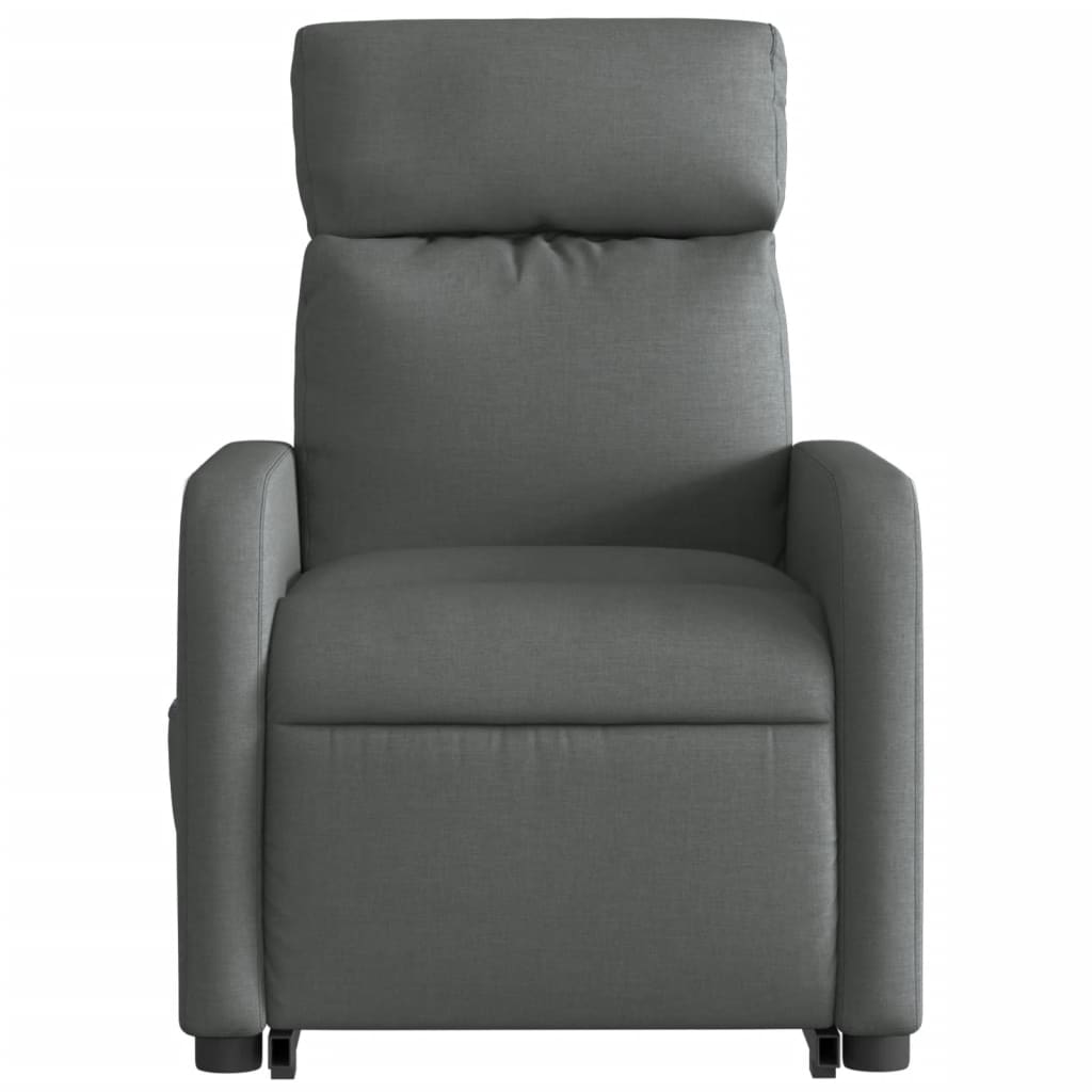 Sta-op-massagestoel elektrisch verstelbaar stof donkergrijs is nu te koop bij PeponiXL, paradijselijk wonen!
