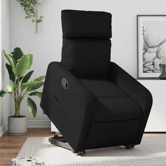 Sta-op-stoel kunstleer zwart is nu te koop bij PeponiXL, paradijselijk wonen!