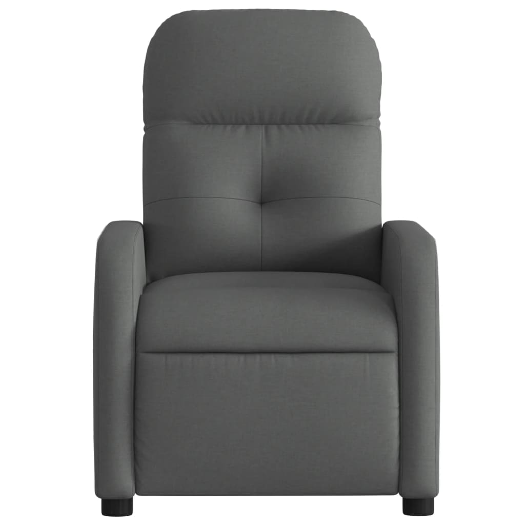 Fauteuil elektrisch verstelbaar stof donkergrijs is nu te koop bij PeponiXL, paradijselijk wonen!